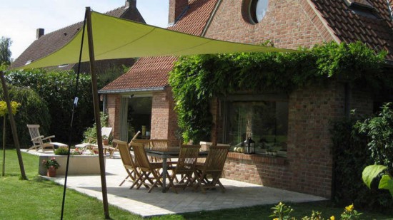 Tendance jardin - Les voiles d'ombrage - Les Doigts Fleuris