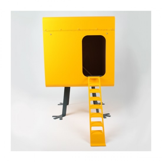 L'abricocotte, un poulailler design - Les Doigts Fleuris