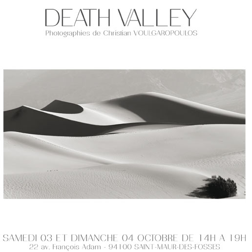 Christian Voulgaropoulos - Death Valley - Visites d'ateliers d'artistes - Saint-Maur-des-Fossés - Les Doigts Fleuris