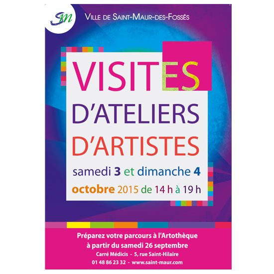 Visites d'ateliers d'artistes - Saint-Maur-des-Fossés - Les Doigts Fleuris